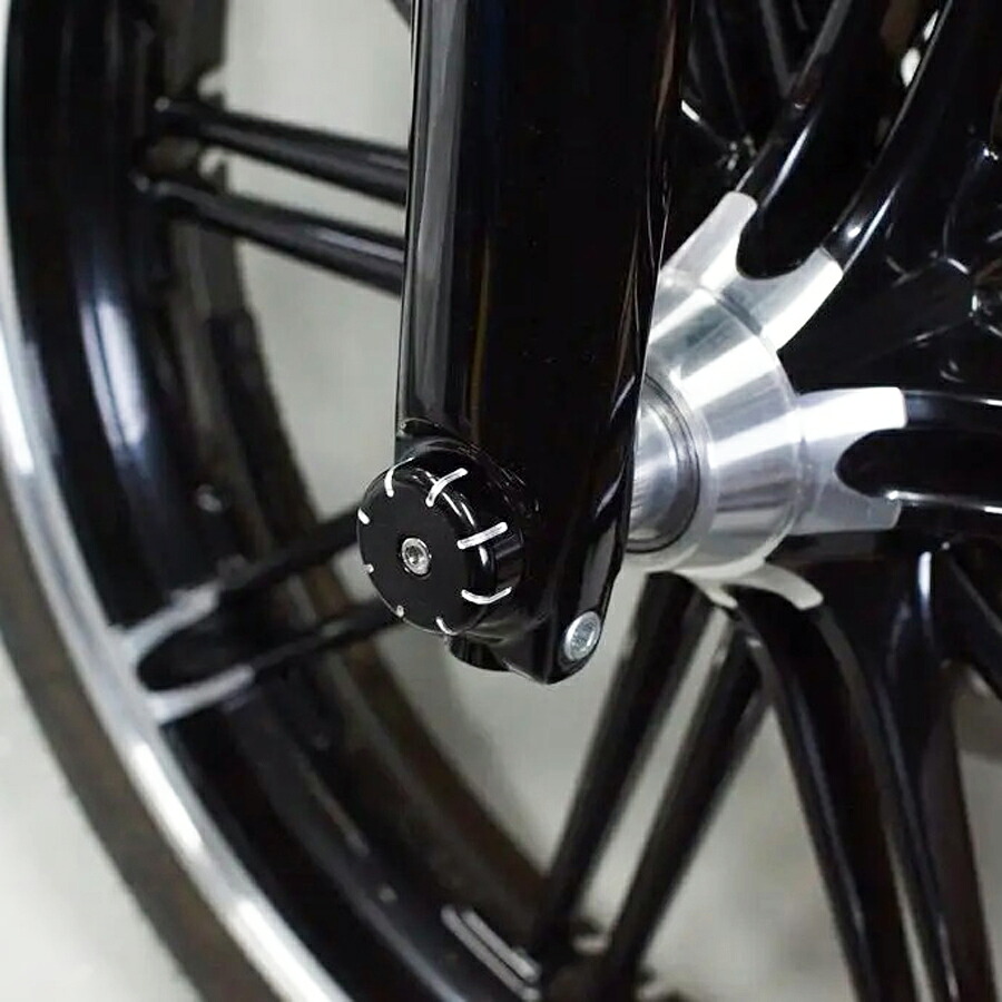 M8ソフテイル ファットボーイ フロントアクスルカバー ノイズ　NC-04