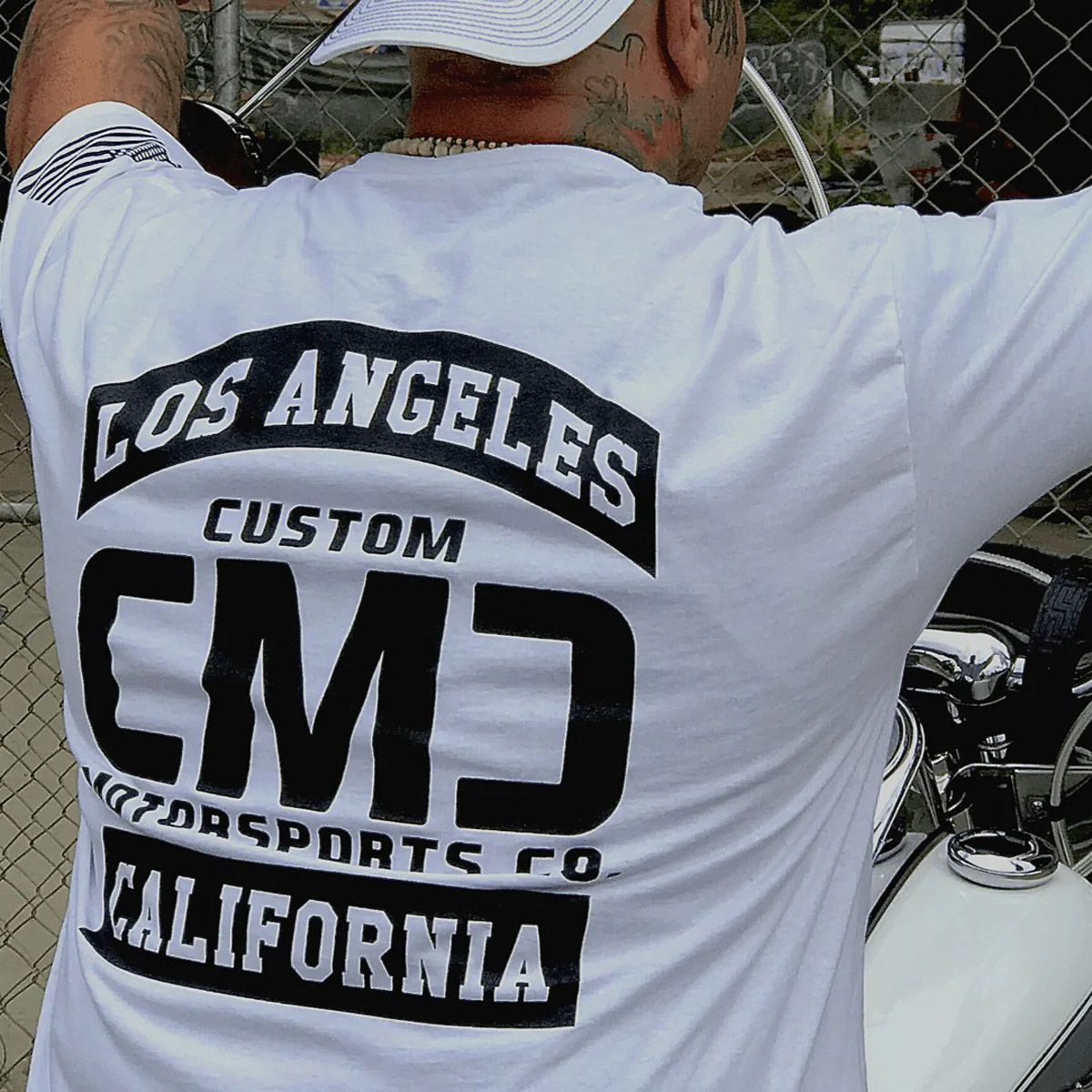 【CMC】 ロゴ Tシャツ(ホワイト)SEL-TSHIRTLOGO-WH