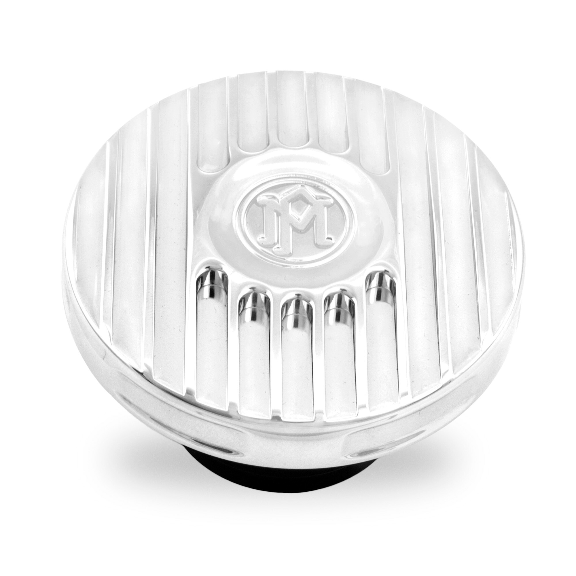 Performance Machine GRILL フューエルキャップ (クローム) 【ツーリング、XL スポーツスター、ソフテイル、ダイナ】0210-2071GRL-CH