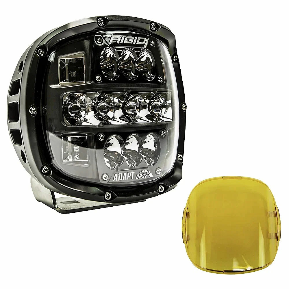 【KLEENMOTO】 RIGID ADAPT XP エクストリーム パワースポーツ LEDヘッドライト シングル　300414｜ワールドモーターライフ