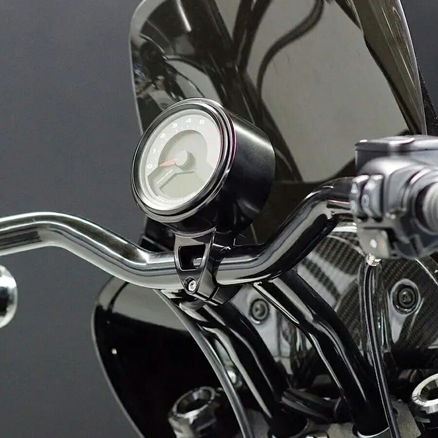 M8ソフテイル ローライダーS用 ハンドルマウントメーターケース（ハーネス付） ノイズ　RMK-02
