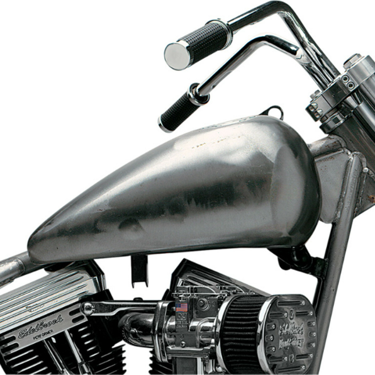 Drag Specialties 3.5ガロン・フラットサイドガソリンタンク 【1984～1999 ソフテイル】DS-391237｜ワールドモーターライフ