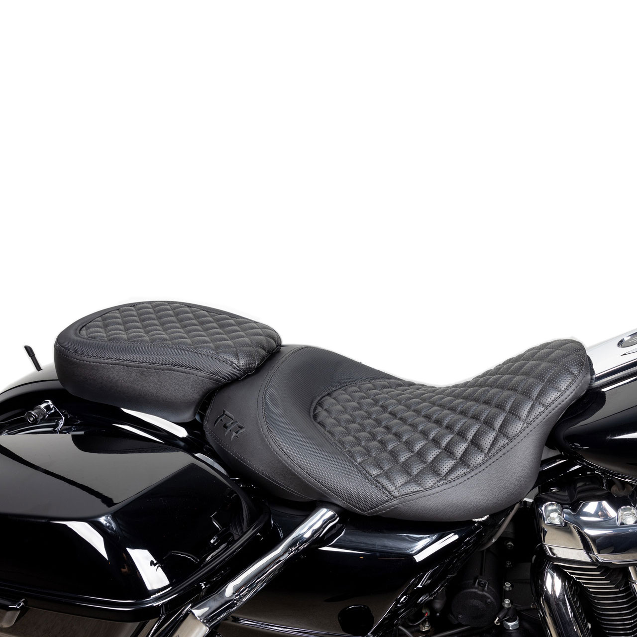 【Factory47】シートセット 2ピース 「Grand Touring 47 Series」 ブラックステッチ ST1002BK