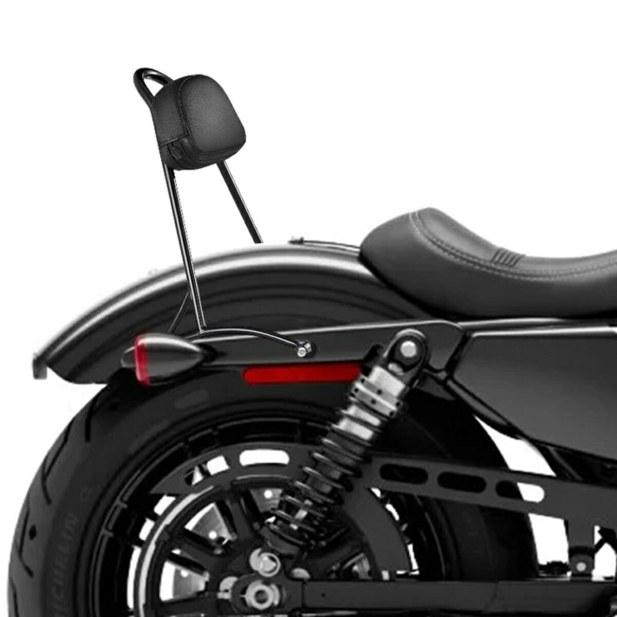 Viking Bags Iron Born 13インチ・リジッドシーシーバー PAD付 (グロスブラック) 【XL スポーツスター】｜ワールドモーターライフ 26,844円