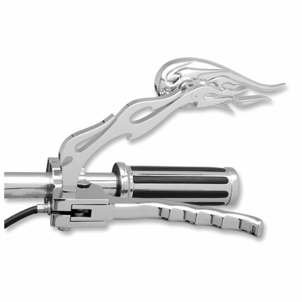 フレームスタイル ダイキャストミラー クローム DRAG SPECIALTIES0640-0219