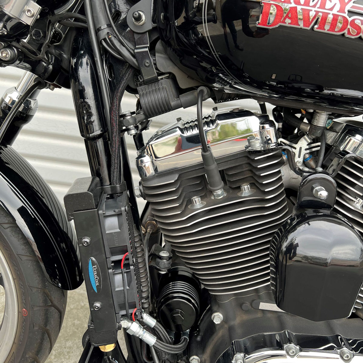 mocal オイルクーラーハーレー883 mocal オイルクーラーハーレー883 - メルカリ