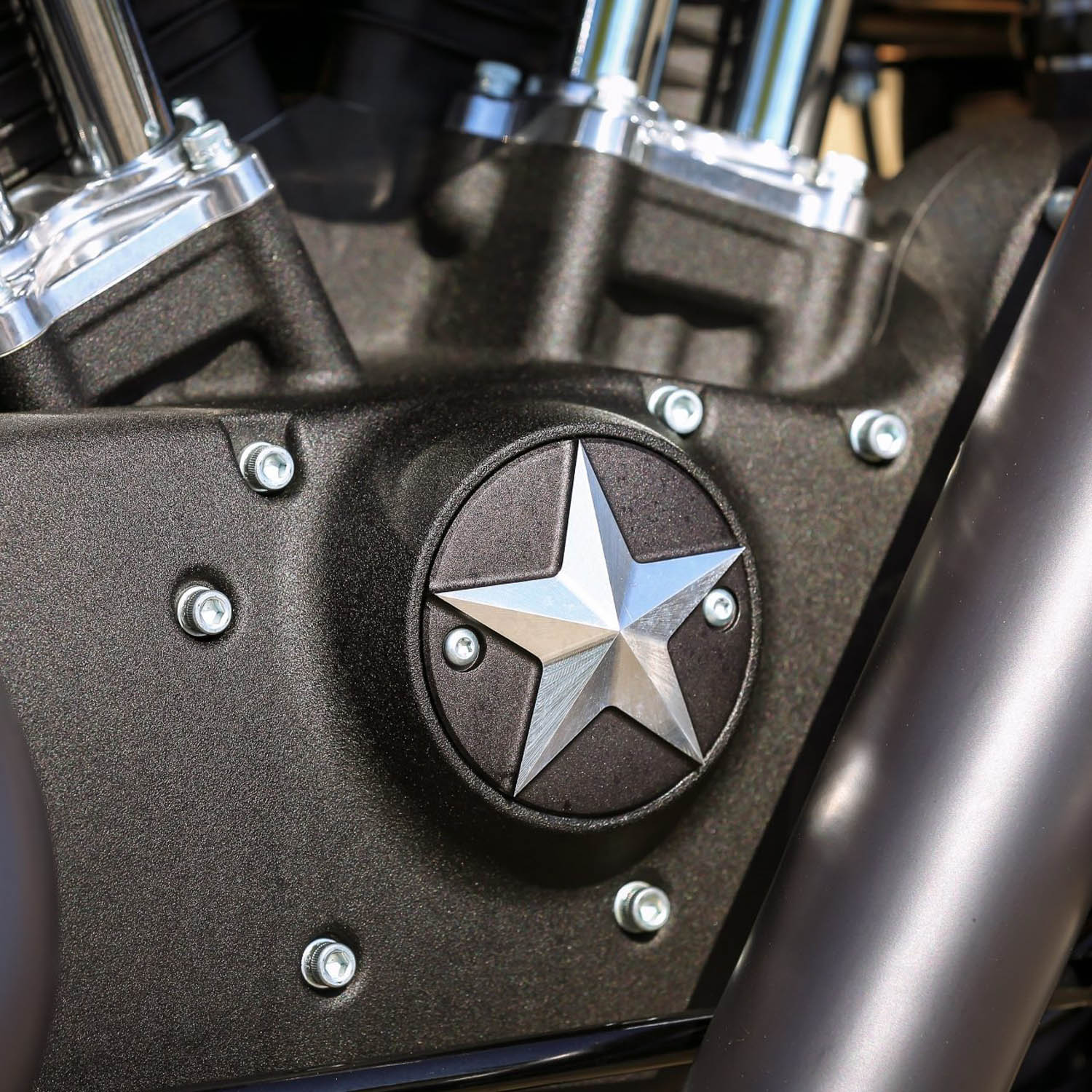 Thunderbike Open Mind・タイマーカバー スポーツスター、EVOビッグツイン22-71-160|ワールドモーターライフ