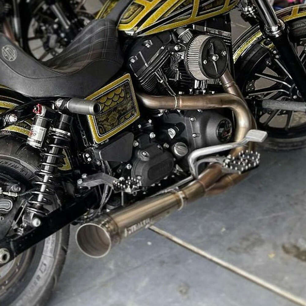 楽天市場】ハーレー FXR BIG INCH 2-1 フルエキゾーストマフラー