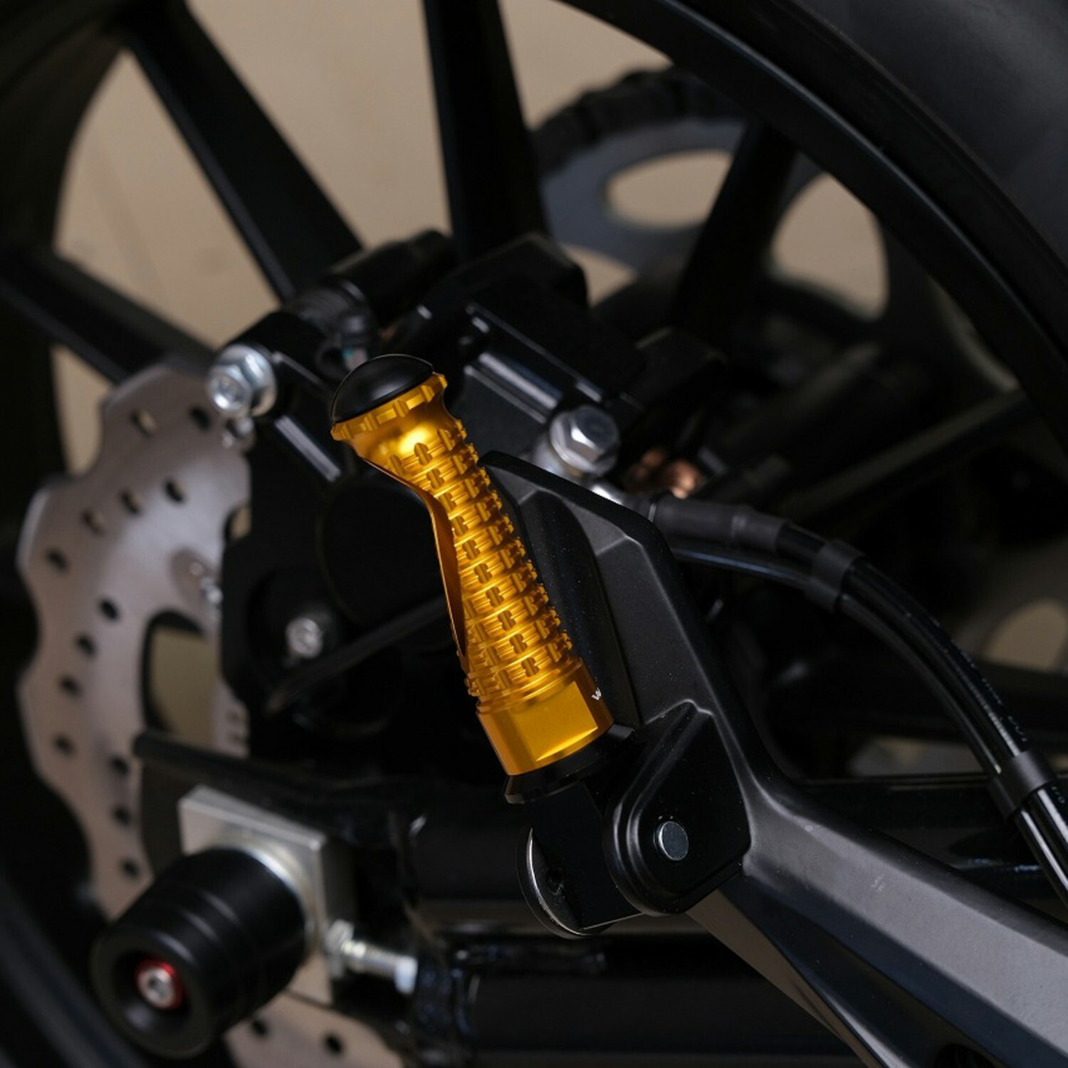 ハーレー X350 スタンダード・パッセンジャーアルミステップ (カラーアルマイト仕上げ) SPEEDRA