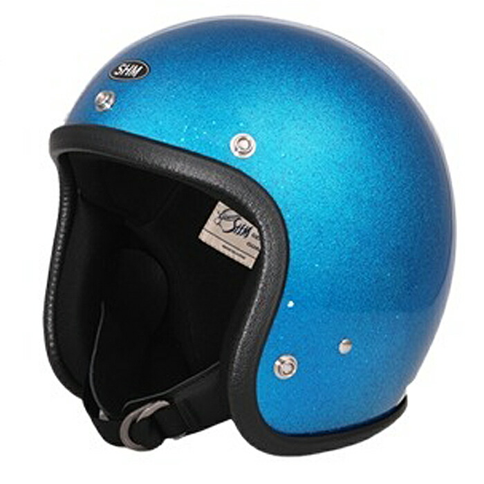 新品未使用　SHMジェットヘルメット ブラックフレーク （SG規格） 楽天市場】SHM ブラックフレーク ジェットヘルメット SG規格