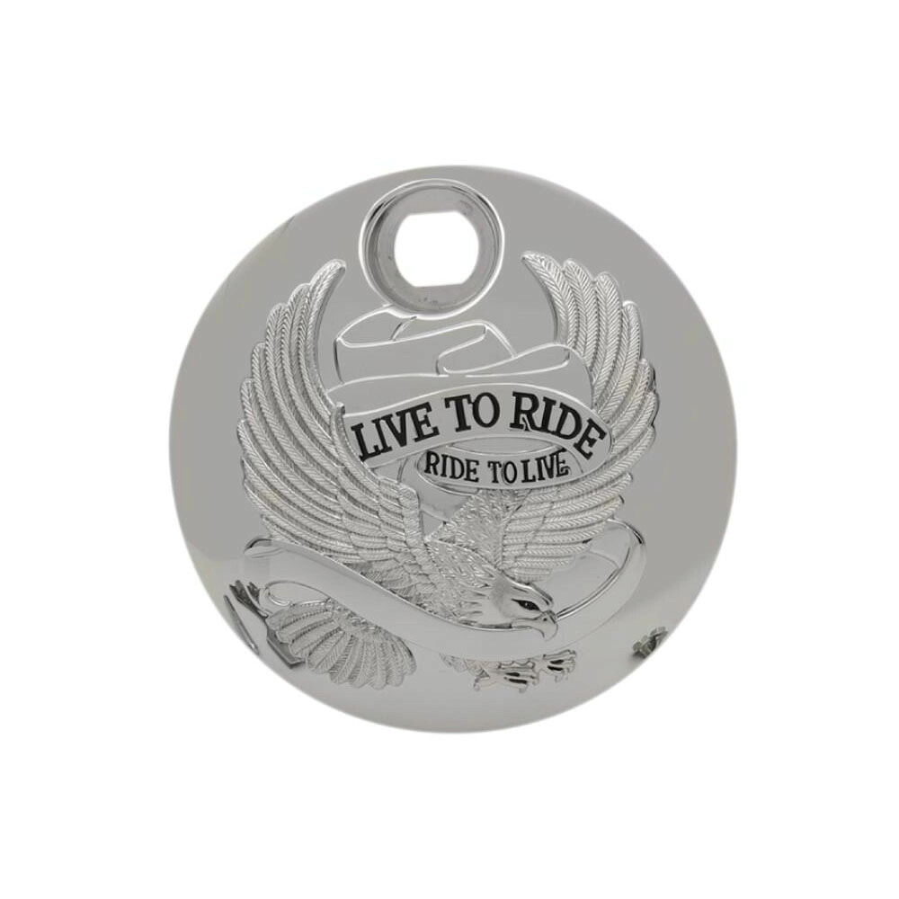 08年以降 FLH Live to Ride フューエル コンソールドア クローム Drag Specialties