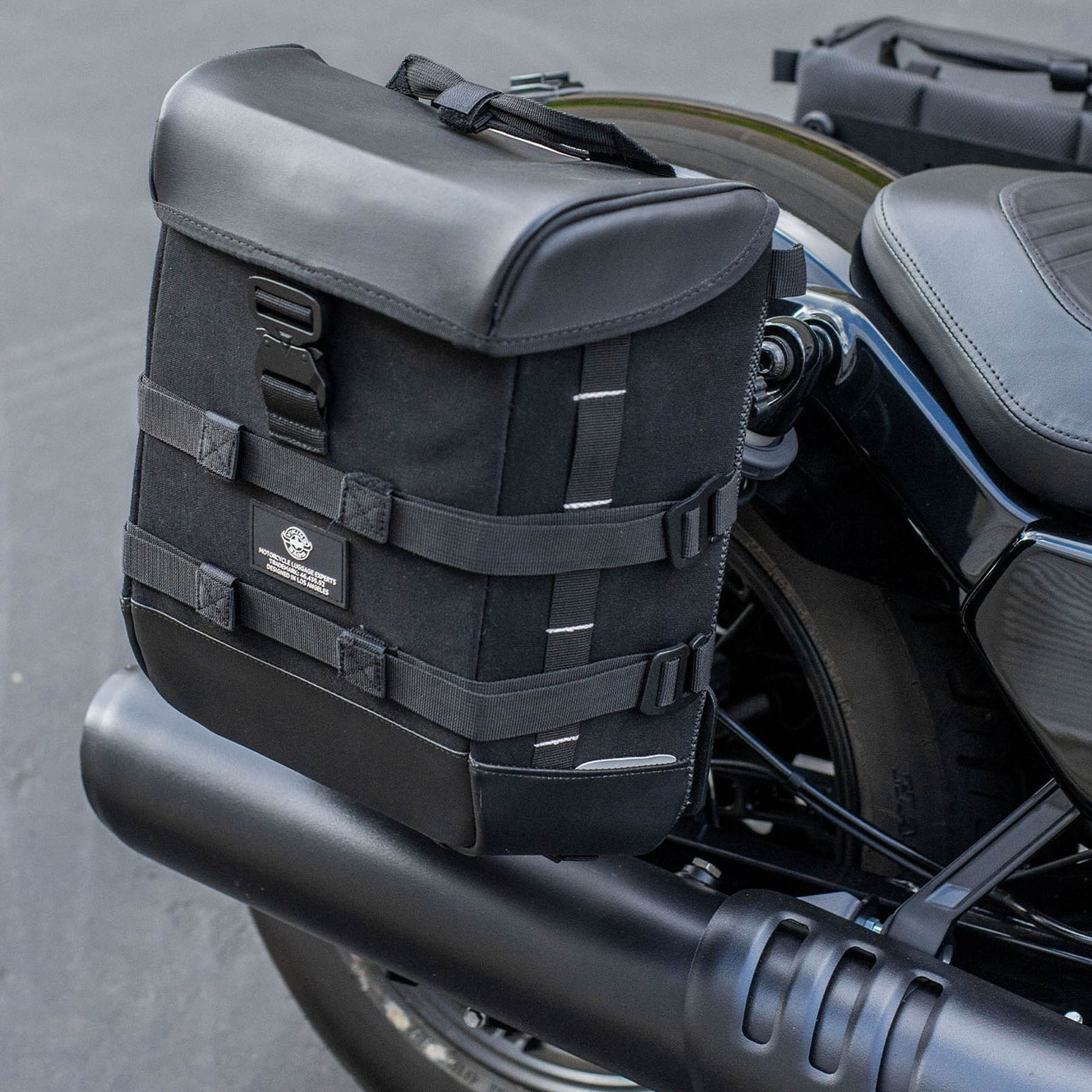 ナイトスター RH975/S Incognito 15L クイックマウント・ミディアムサドルバッグ (右用) Viking Bags