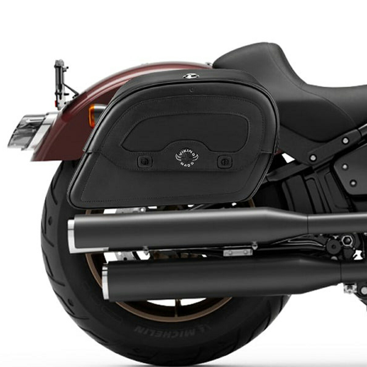 ハンドルバーバッグ バレルバッグ FXLRS FXBBS FXLRST FXBB For Harley Street Bob FXBB FXBBS Low Rider S FXLRS 2018-2023