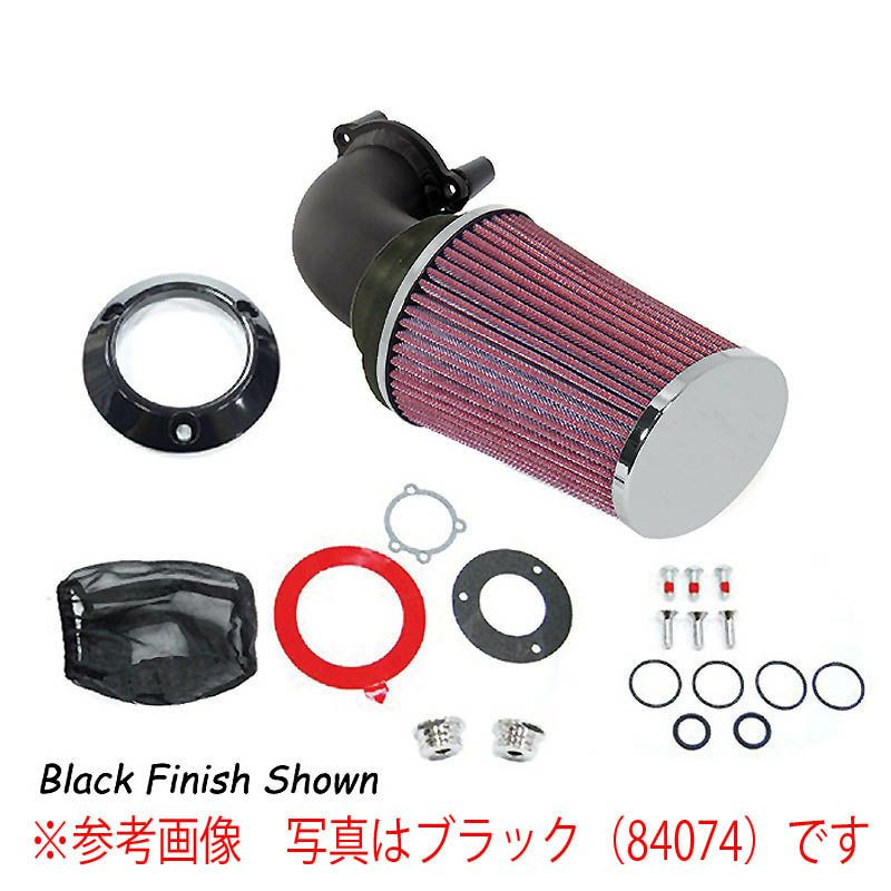 【Vファクター】84073 Mass Flow インテークエアクリーナーキット　クローム　2008～2021 スポーツスター｜ワールドモーターライフ 26,237円