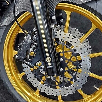 【Performance Machine】スピードスター・ブレーキディスク フロント用11.8 ブラック 0133-1809S-B