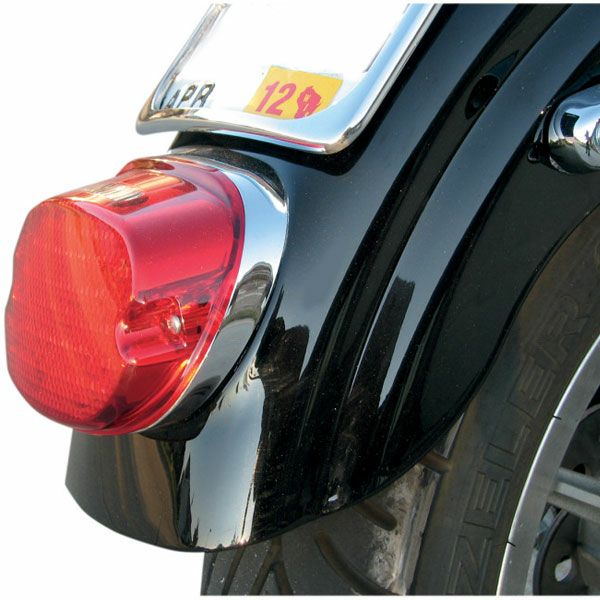 【Drag Specialties】Low-Profile・LEDテールライト　レッド 2010-0774｜ワールドモーターライフ