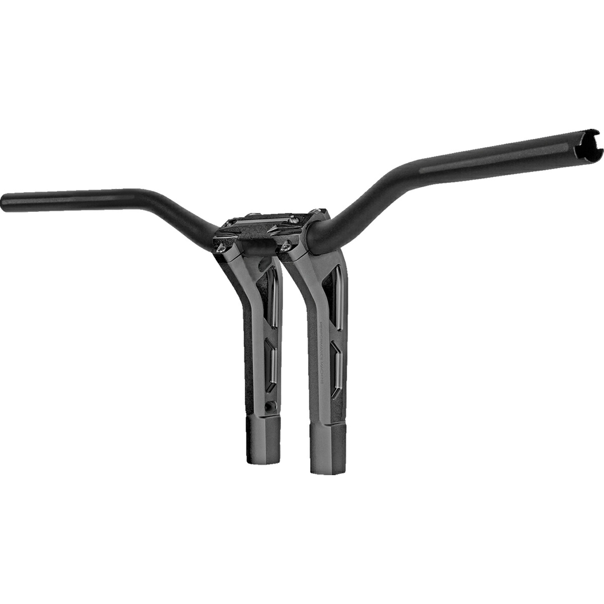 Performance Machine ファットハンドルバー/ライザーキット (ブラックOPS)スロット有り｜ワールドモーターライフ