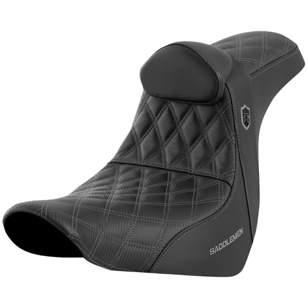 Saddlemen SDC パフォーマンスグリッパーシート バックレスト付き 0802-1599_c0.jpg