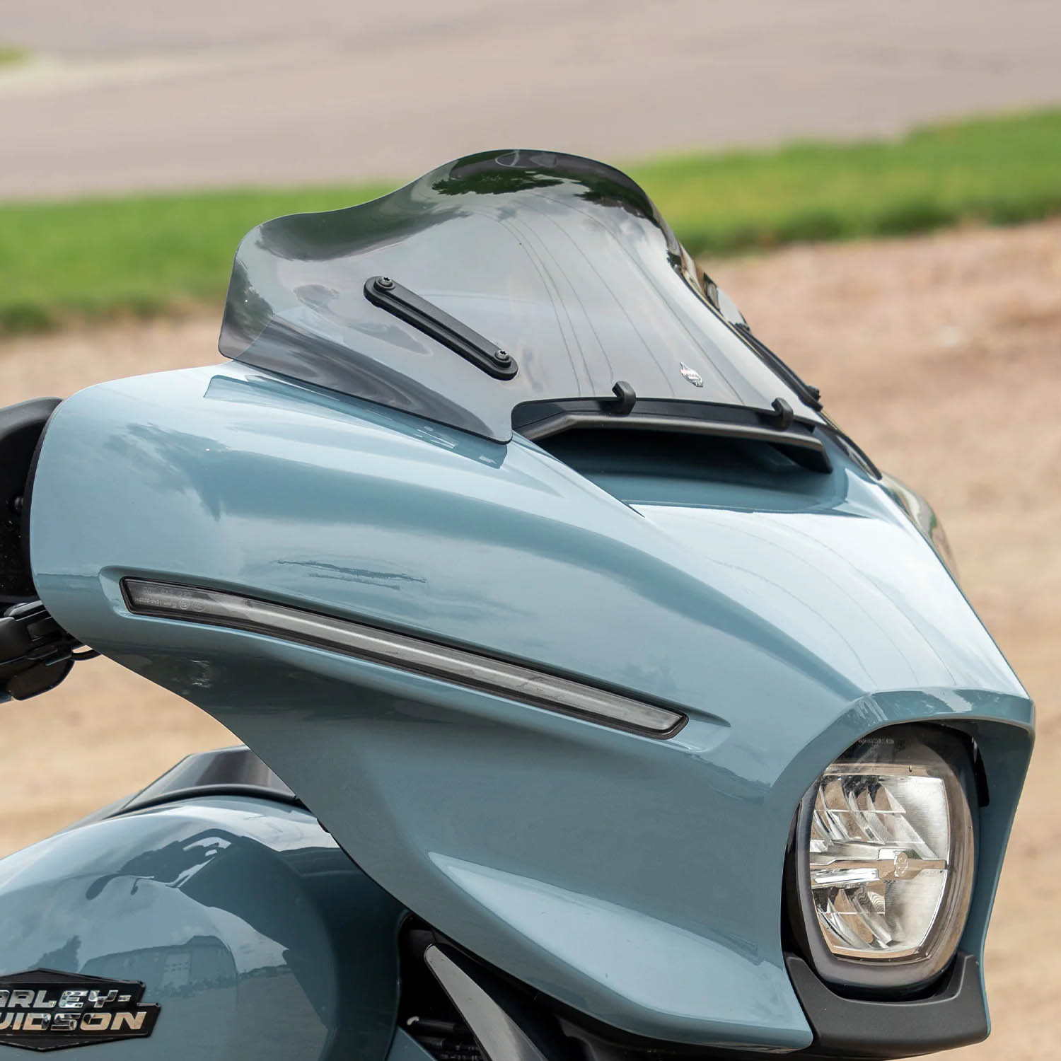 楽天市場】クロックワークス FLAREウインドシールド 8インチ スモーク