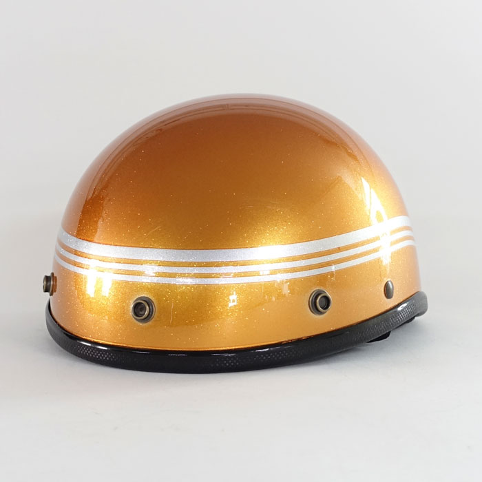 DTシリーズ ダックテール ハーフヘルメット キャロット 72JAM｜ワールドモーターライフ