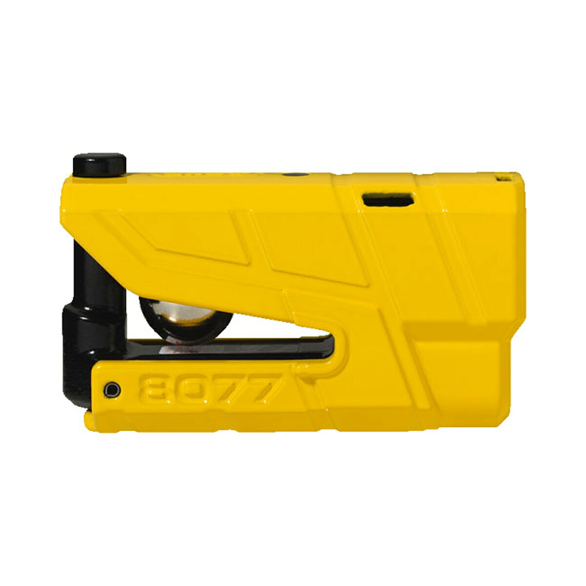 ABUS GRANIT 8077 DETECT XPLUS・アラーム付防犯ブレーキディスクロック (イエロー)524080