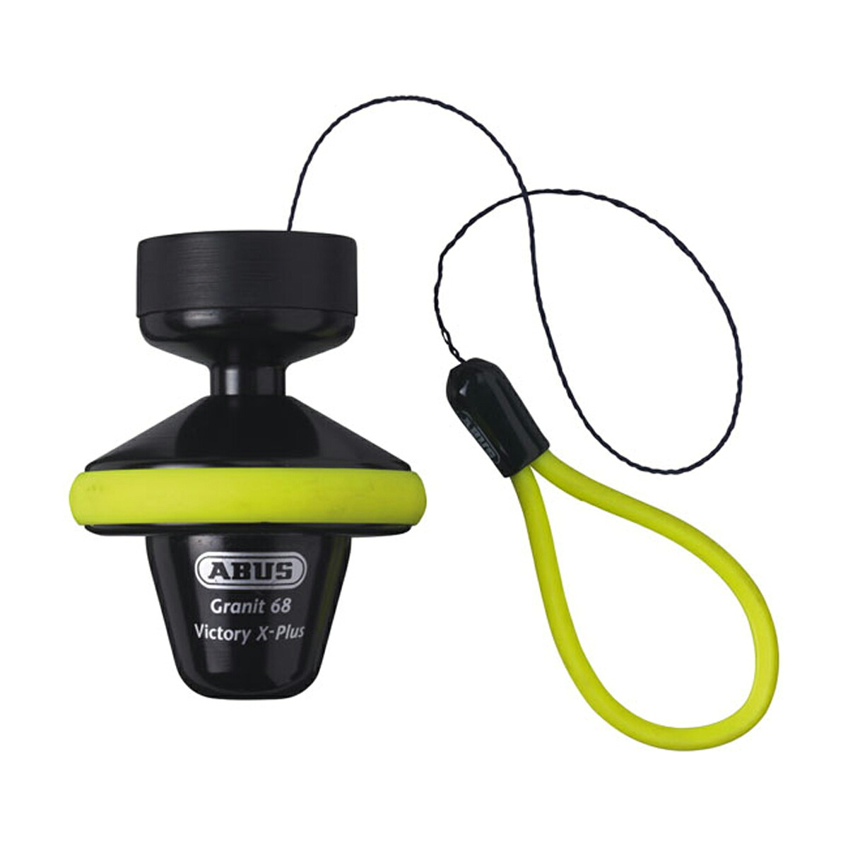 ABUS GRANIT VICTORY X-PLUS 68 ケーブル付防犯ブレーキディスクロック (イエロー)917713｜ワールドモーターライフ 15,085円
