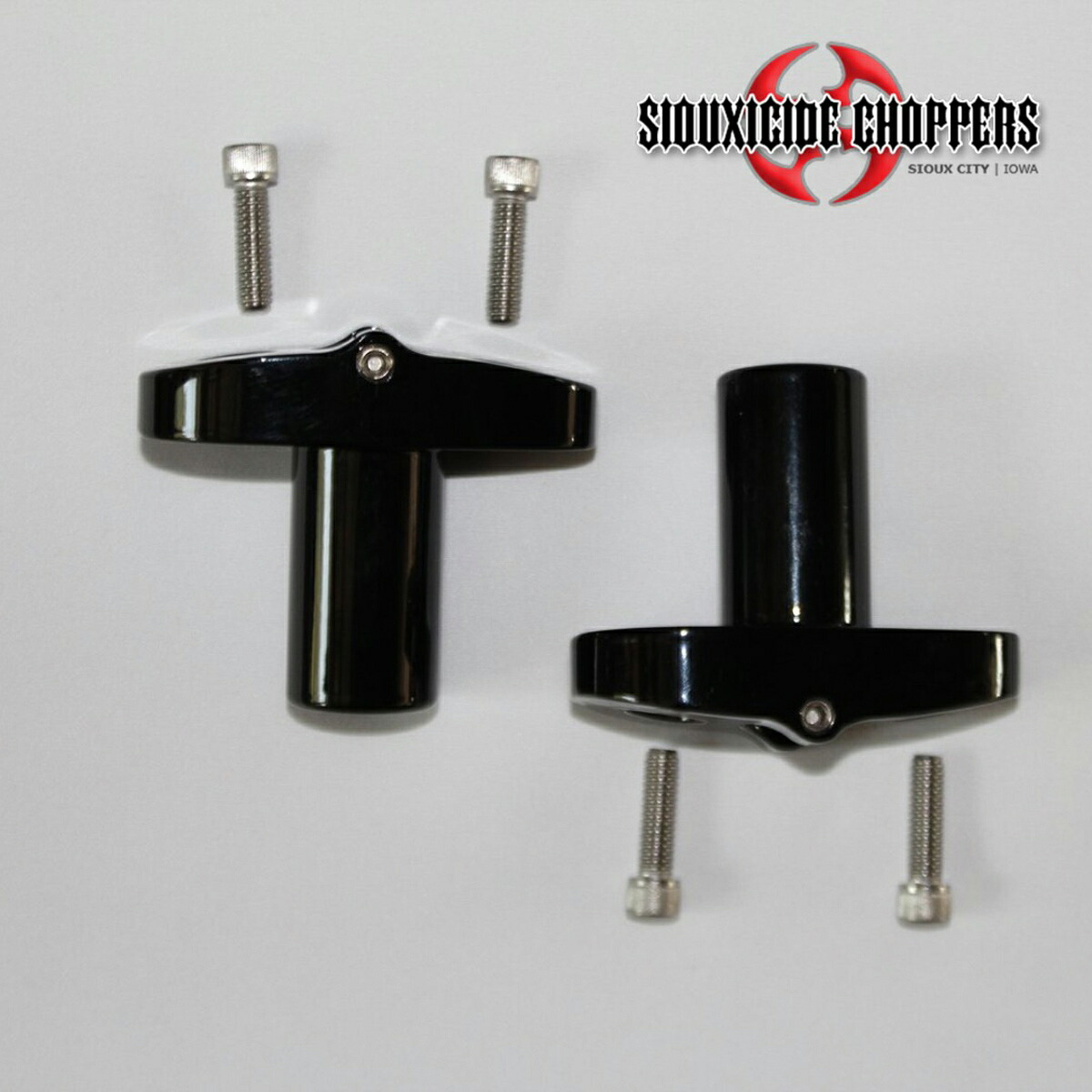 ロードグライド3、フリーホイーラー エクスカリバー・バックレスト用 ドッキングハードウェア Siouxicide Choppers|ワールドモーターライフ
