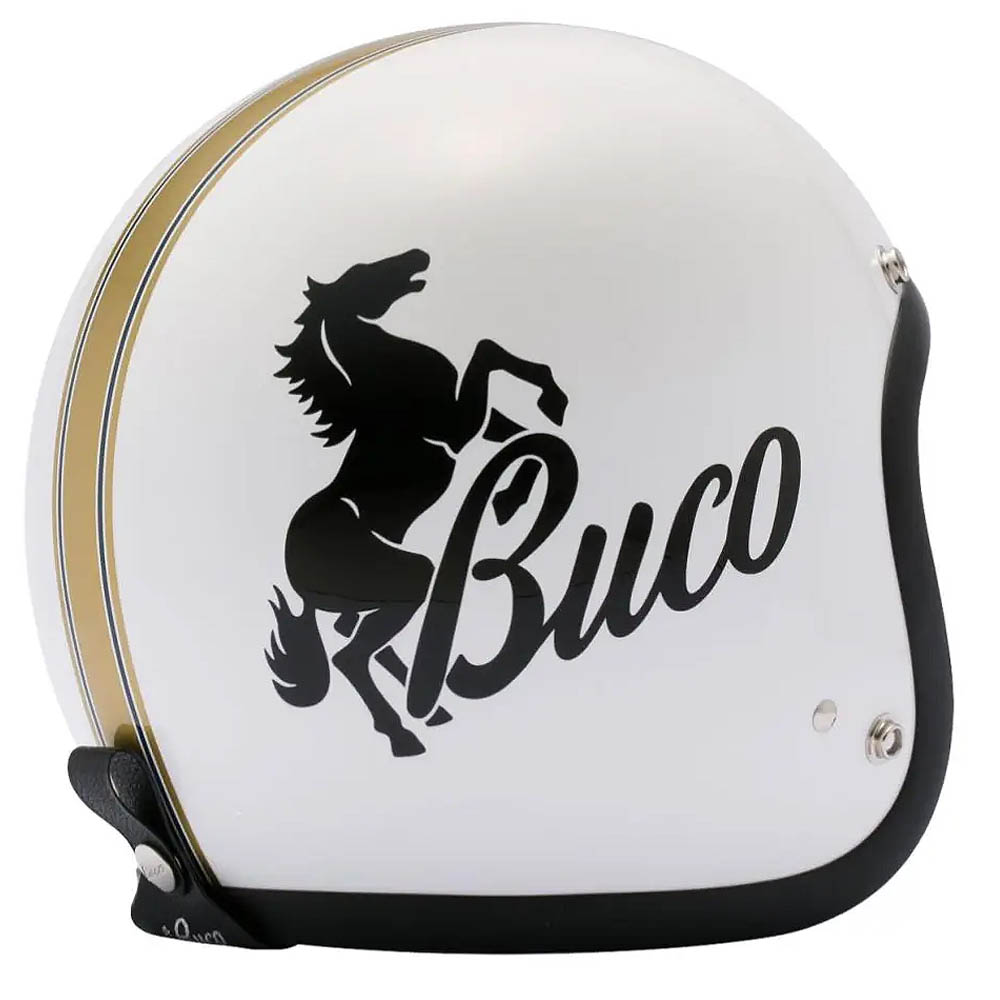 Buco エクストラブコ ヘルメット スタリオンモデル ホワイト｜ワールドモーターライフ