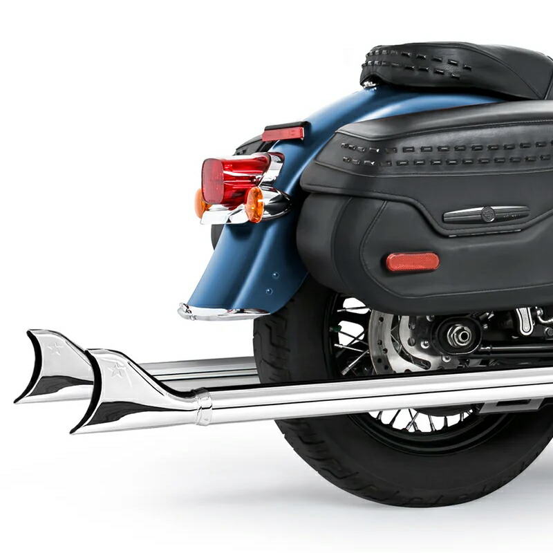 楽天市場】ハーレー M8 ソフテイル フルエキゾーストマフラー TUCK