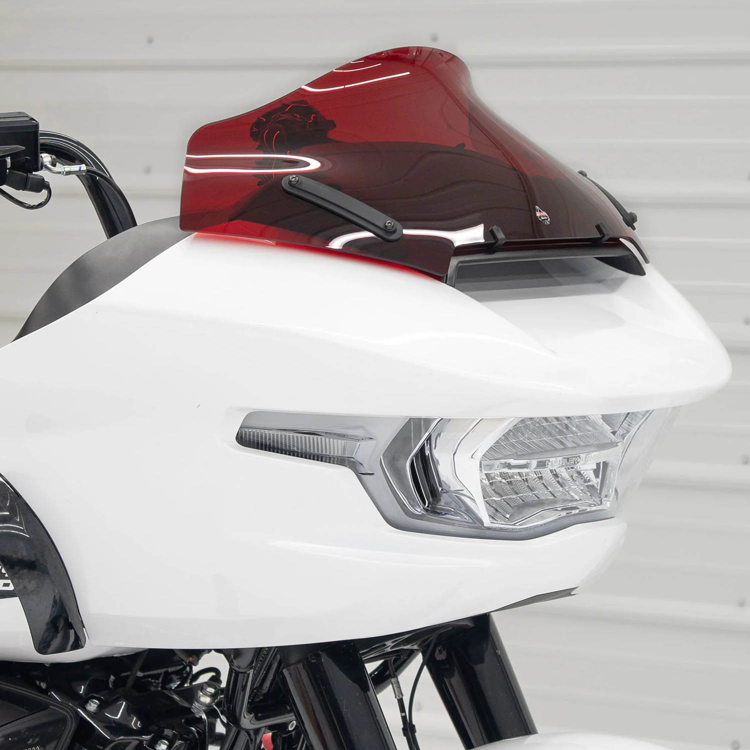 楽天市場】クロックワークス FLAREウインドシールド 8インチ スモーク