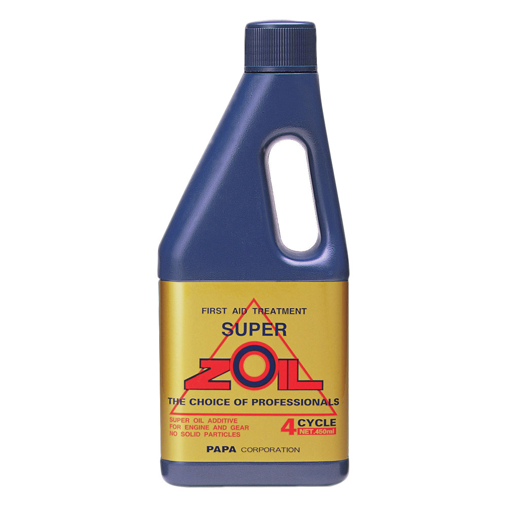 スーパーゾイル 4サイクル エンジンオイル添加剤 450ml|ワールドモーターライフ