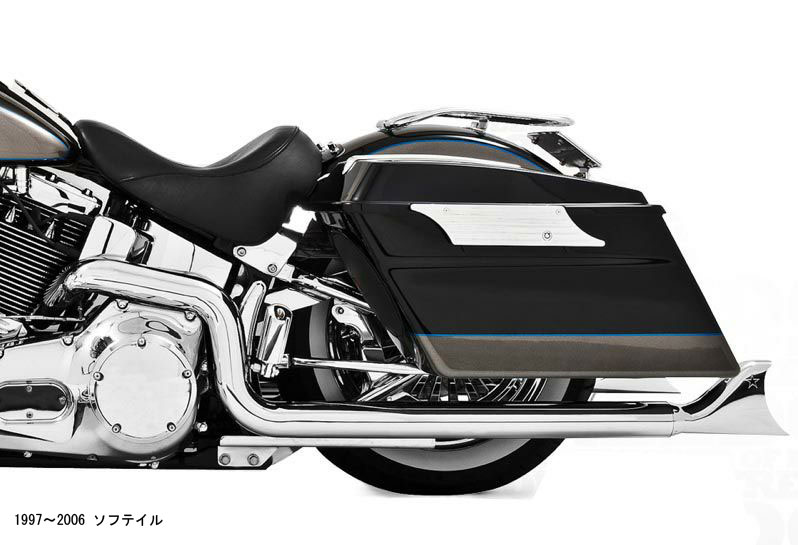 フィッシュテールマフラー（左右両出し） 楽天市場】【Freedom Performance】両出しフィッシュテイル