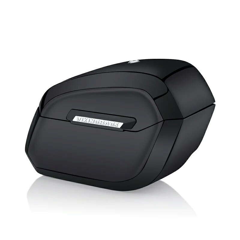 Viking Bags ハードサドルバッグ Darkin グロスブラック FXLR|ワールドモーターライフ