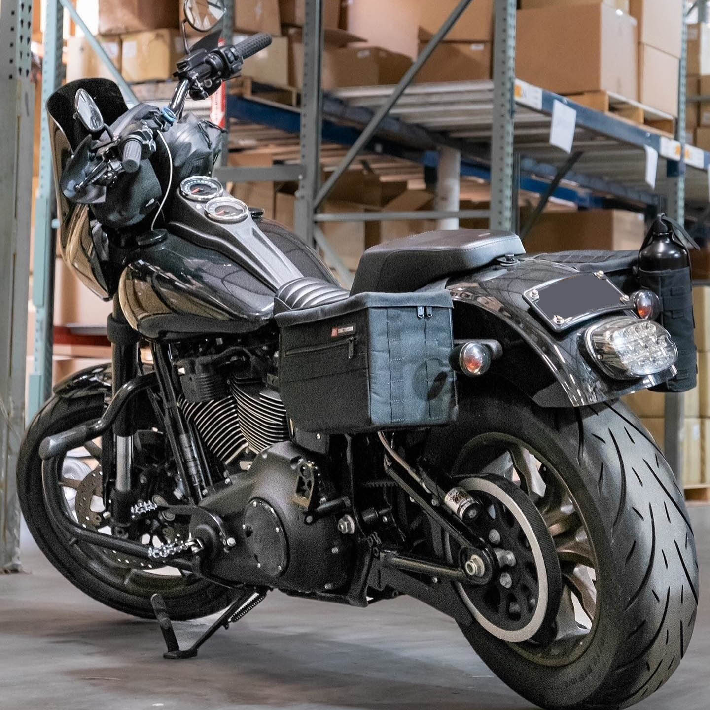 Viking Bags Patriot ラージ・振り分けサドルバッグ 27L 【ソフテイル、ダイナ、スポーツスター】