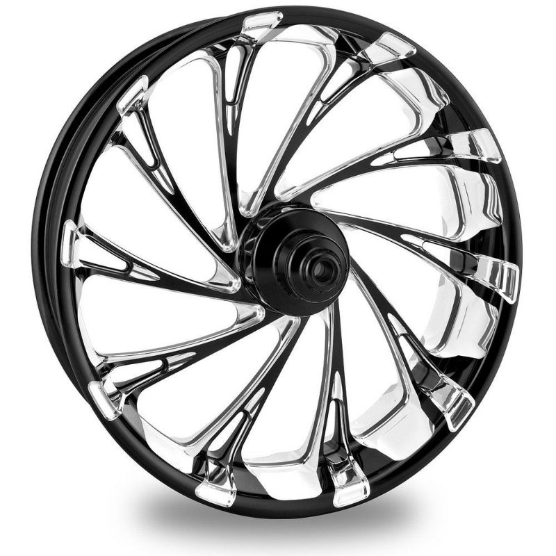 パフォーマンスマシン 1204-7106P-REYAJ-BMP Del Rey 21 x 3.5 フロントホイール プラチナカット 2014～ ツーリング