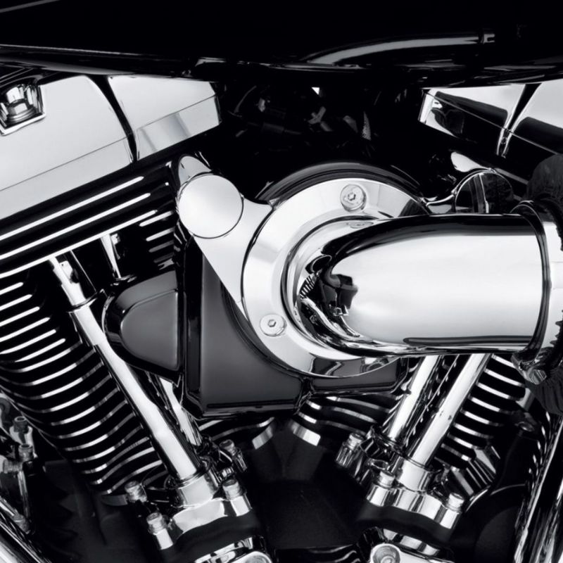 ハーレー純正 SE Heavy Breather 用　スロットルボディーカバー　グロスブラック 61300110