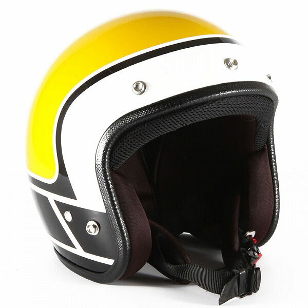 楽天市場】72JAM デザイナーズジェットヘルメット [WRK-02]YR