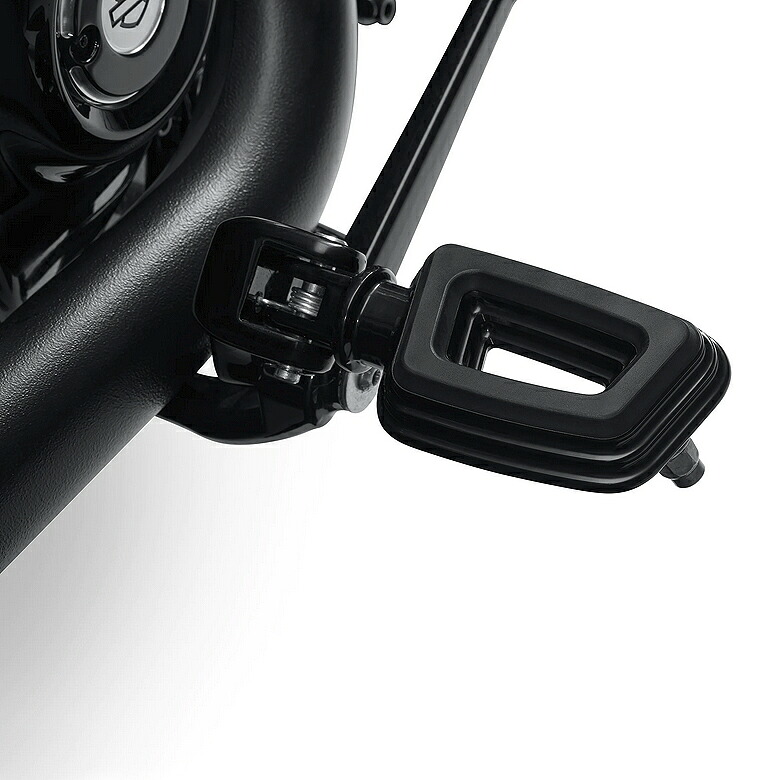 ハーレー ダビッドソン ハーレー FLSB、FXBB、FXLR、FXBR、FXST用 エンパイア ラージライダーフットペグ ブラック 50501856