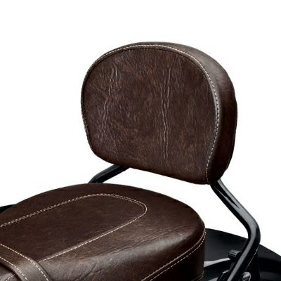 ハーレー純正 ショートパッセンジャーバックレストパッド　マホガニーブラウン 52300141