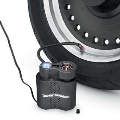 ハーレー純正 コンパクトエアコンプレッサー　LEDライト付 12700020