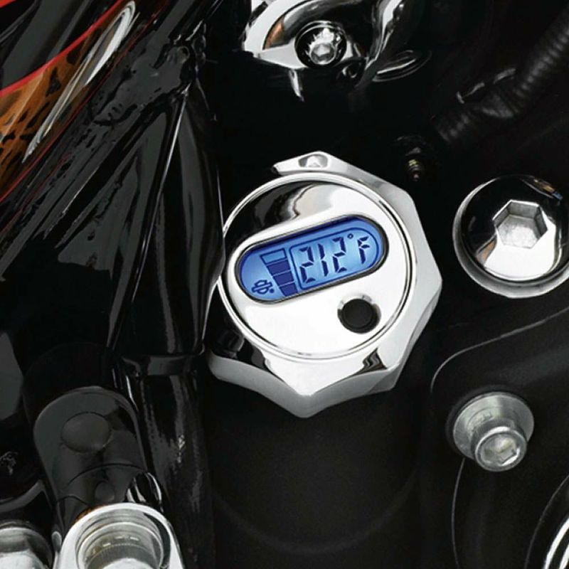ハーレー純正 LCD油温度計付 ハーレー オイルディップスティック ツーリングモデル用 62946-09A|ワールドモーターライフ