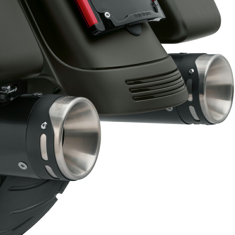 楽天市場】CFR□ダブルフルートマフラー クロームボディ×コントラスト