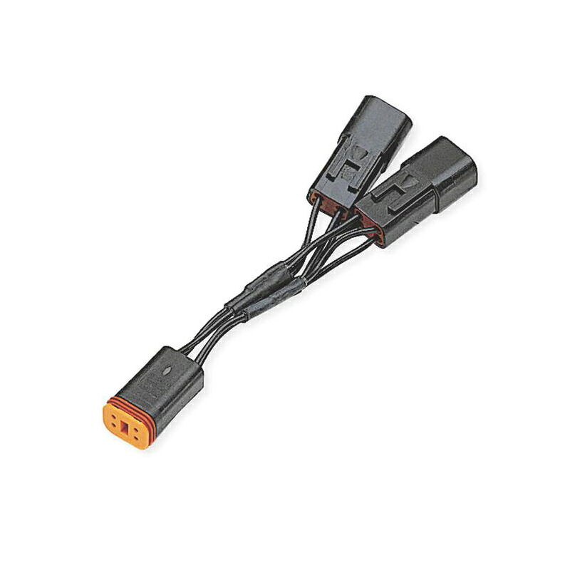 【楽天市場】ハーレー純正 M8 ツーリングトライク アクセサリー電源 Yアダプターハーネス 69201706：ワールドモーターライフ