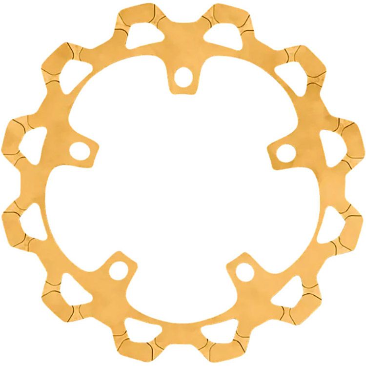 2024以降 ツーリング 320mm フロントブレーキローター (ゴールド) リンダル