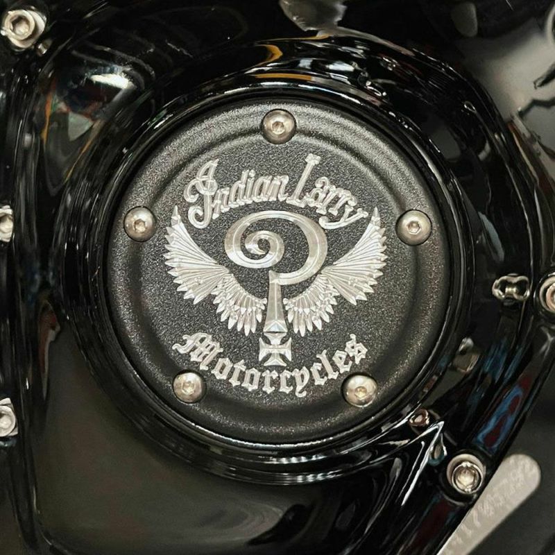 Indian Larryロゴ タイマーカバー マットブラック Indian Larry Motorcycles 23,422円