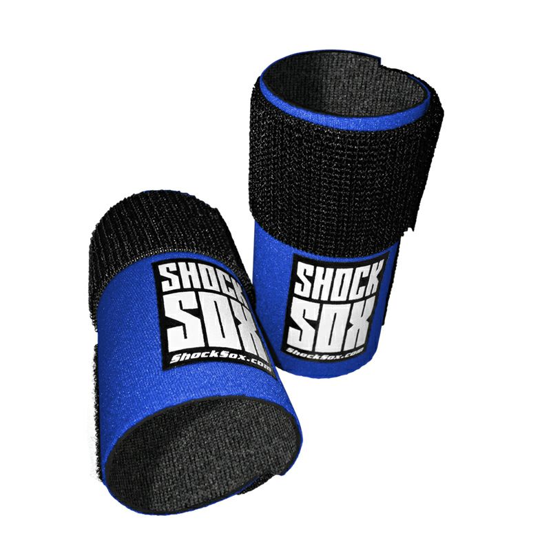 SHOCK SOX ショックソックス 倒立4インチ ミニモト用 ブルー
