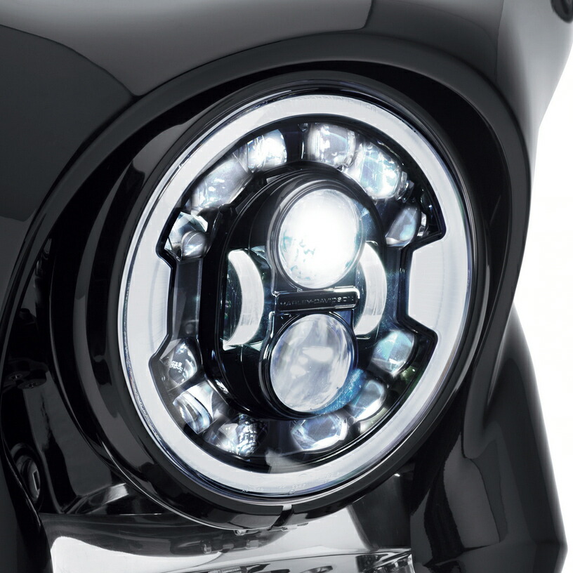 67700145A ハーレー純正　LED ヘッドライト Harley ハーレー 純正 LEDヘッドライト ブラック 67700145A