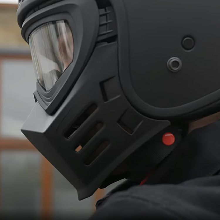 シンプソン チョッパー・ジェット ヘルメット用 フェースマスク (ブラック) 9,660円