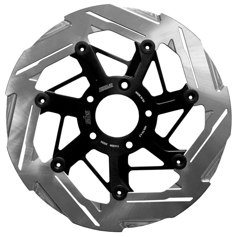 M8 ソフテイル 他 7スポーク・フロントブレーキローター11.8インチ 右用 (ポリッシュ) コドリン by SBS|ワールドモーターライフ