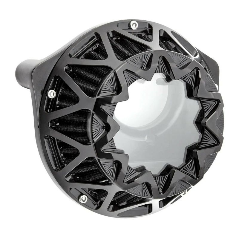 Arlen Ness Crossfire Inverted エアクリーナー ブラック RH975 ナイトスター 600-142｜ワールドモーターライフ